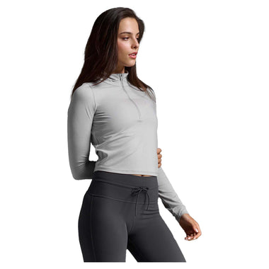 Women's Flex Crop 1/2 Zip Long Sleeve