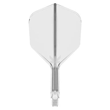 K-Flex Short No.2 Clear Moulded Flight & Shaft