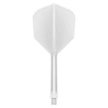 K-Flex Medium No.2 White Moulded Flight & Shaft