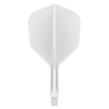 K-Flex Short No.2 White Moulded Flight & Shaft
