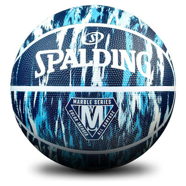 Marble Blue & Navy Outdoor Basketball