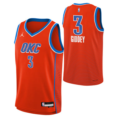 Junior's NBA Oklahoma City Thunder Josh Giddey 2022/23 Statement Swingman Jersey