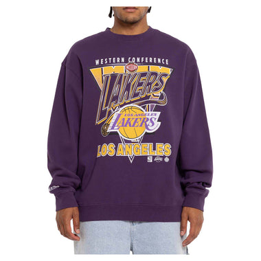 Men's NBA Los Angeles Lakers Tri 2.0 Crewneck