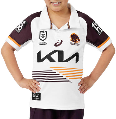 Junior's NRL Brisbane Broncos 2024 Replica Away Jersey