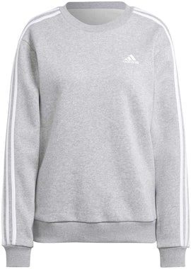 Women's Essentials 3-Stripes Fleece Sweatshirt