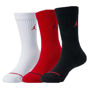 Junior's Jumpman Crew Socks (3 Pack)