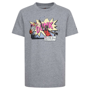 Junior's Air Jordan Comics Dunk Short Sleeve Tee