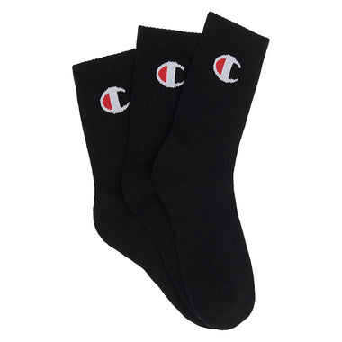 Junior's Sport C Logo Crew Socks (3 Pack)