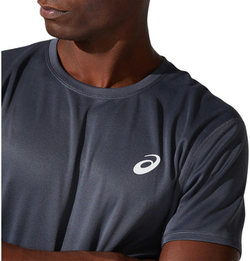 Men's Silver Short Sleeve Top