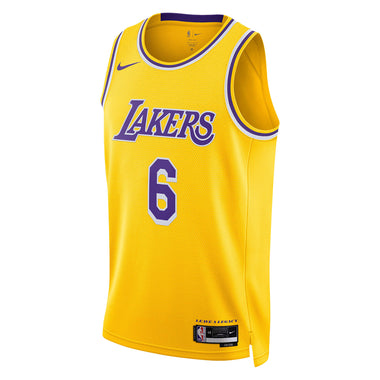 Men's NBA Los Angeles Lakers Lebron James 2022/23 Icon Edition Swingman Jersey