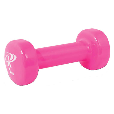 1Kg Coloured Vinyl Dipped Dumbbell