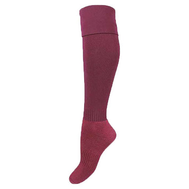 Junior's Maroon Elite Socks