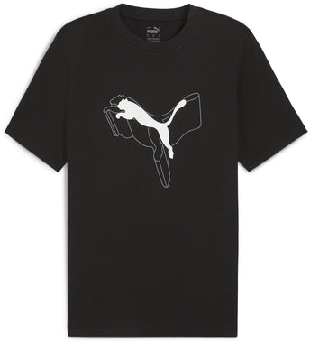 Men's Ess+ Logo Lab Cat Tee