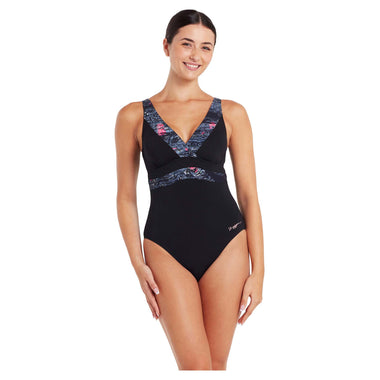 Women's Dusk Graffix Square Back One Piece Swimsuit