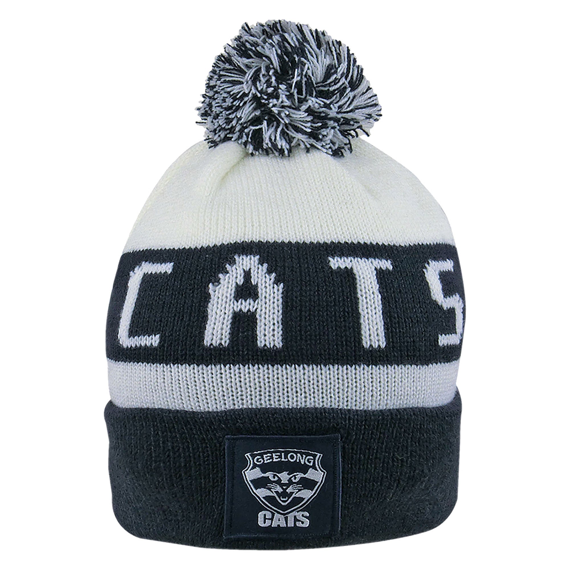 Burley Sekem Adult's AFL Geelong Cats Football Club Bar Beanie