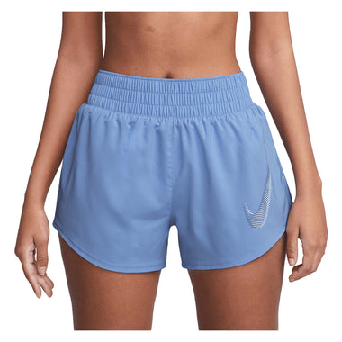 Women's One Swoosh Mid-Rise Running Shorts