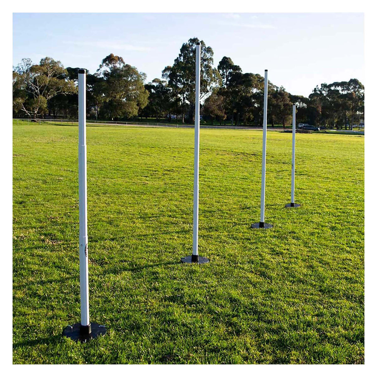 Retractable Intercom Posts Sherrin KB Retractable Goal Posts