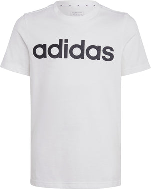 Junior's Essentials Linear Logo Cotton T-Shirt