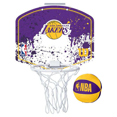 NBA Los Angeles Lakers Team Mini Hoop Basketball System