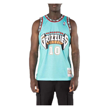 Men's Vancouver Grizzlies Mike Bibby 98-99 Road Swingman Jersey