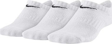 Kid's Performance Cushioned No-Show Training Socks (3 Pair)