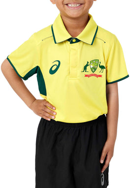 Junior's Cricket Australia Replica ODI Home Shirt