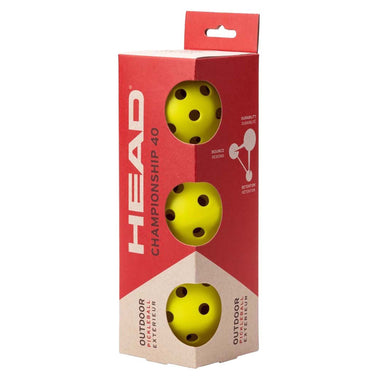 3 Ball Championship 40 outdoor Pickleball Balls