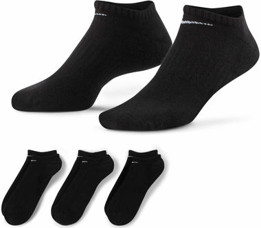 Everyday Cushion No-Show (3 Pair) Adult Training Socks