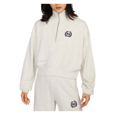 Women's Sportswear Fleece Cropped Quarter Zip