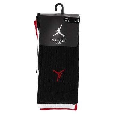 Junior's Jumpman Crew Socks (3 Pack)