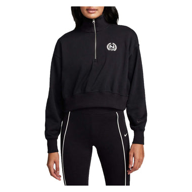 Women's Sportswear Fleece Cropped Quarter Zip