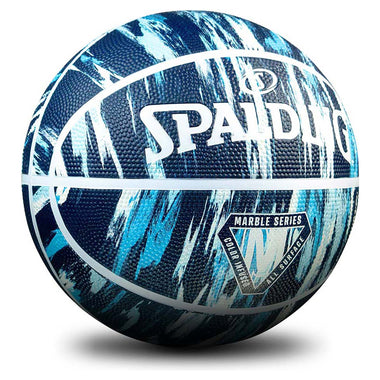 Marble Blue & Navy Outdoor Basketball