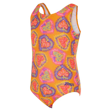 Girl's Heartthrob Tots Scoopback One Piece Swimsuit