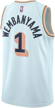 Men's NBA San Antonio Spurs Victor Wembanyama 2024/25 City Edition Swingman Jersey