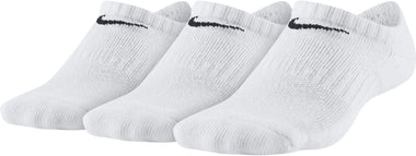 Kid's Performance Cushioned No-Show Training Socks (3 Pair)