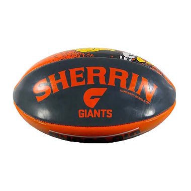 AFL GWS Giants 20cm Softie Ball