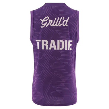 Men's NRL Melbourne Storm 2025 Purple Training Singlet