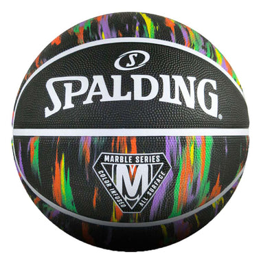 Marble Black & Multi Outdoor Basketball