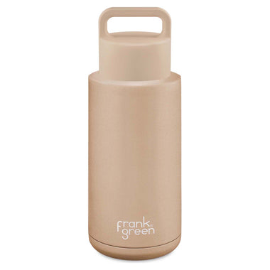 1L Stainless Steel Ceramic Reusable Grip Finish Water Bottle