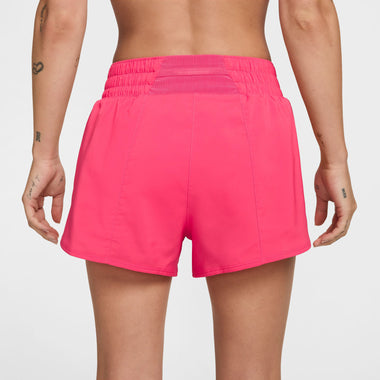 Women's One Mid-Rise Brief-Lined Graphic Shorts