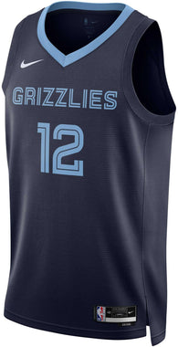 Men's Memphis Grizzlies Ja Morant 2022/23 Icon Edition NBA Swingman Jersey