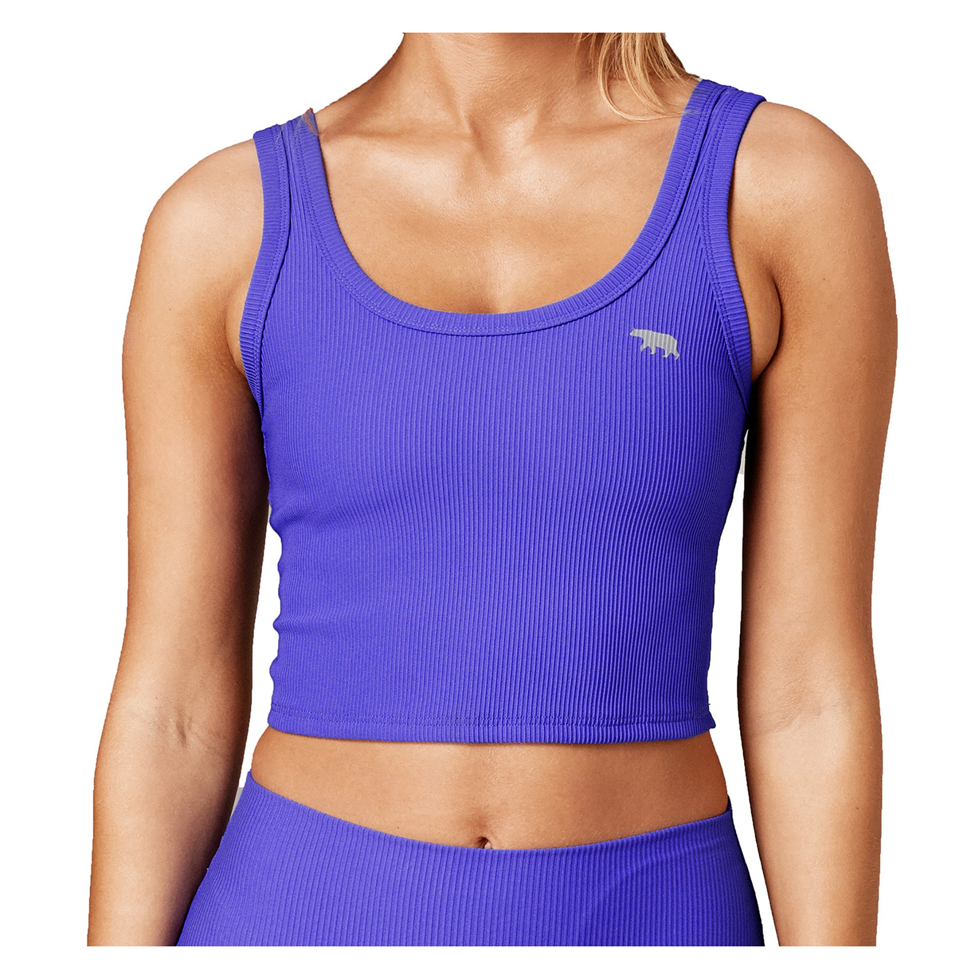 Power Up Longline Sports Bra, Running Bare