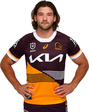 Men's NRL Brisbane Broncos 2024 Replica Home Jersey