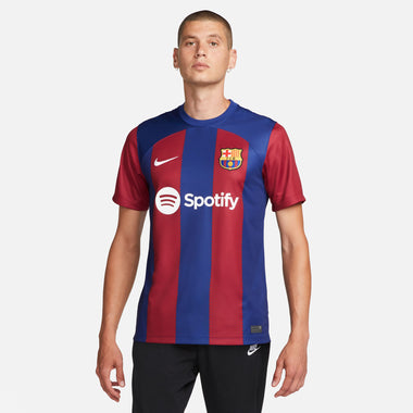 Men's FC Barcelona 2023/24 Stadium Home Soccer Jersey