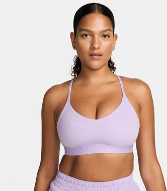 Indy Light Support Womens Padded Adjustable Sports Bra