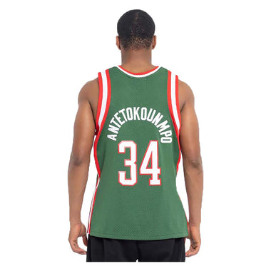 NBA Milwaukee Bucks Giannis Antetokounmpo 2013-14 Road Swingman Jersey