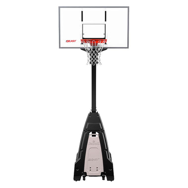 The Beast 60 Inch Glass Portable Basketball System