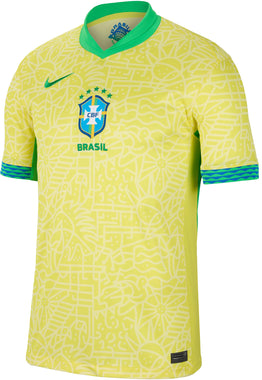 Brazil 2024 Stadium Home Dri-FIT Soccer Replica Jersey
