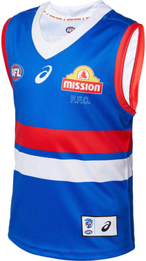Western Bulldogs 2023 Replica Home Guernsey S/S - Youth