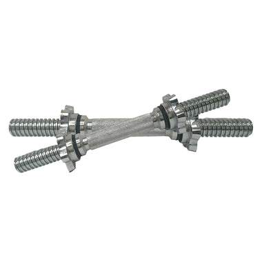 14 Inch Spin-Lock Dumbbell Handle With Collars (Pair)
